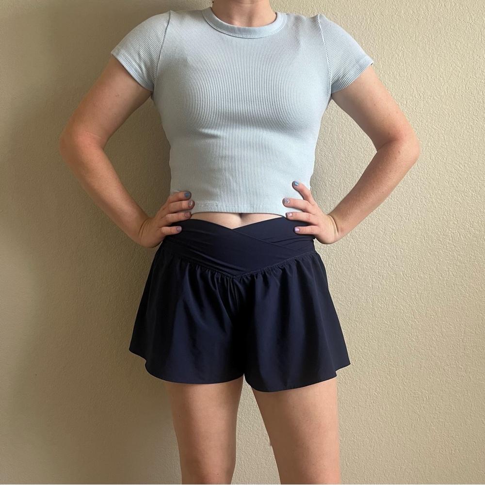 Aerie crossover shorts